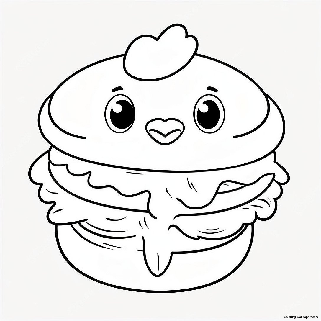 Chick-Fil-A Logo Coloring Page 43297