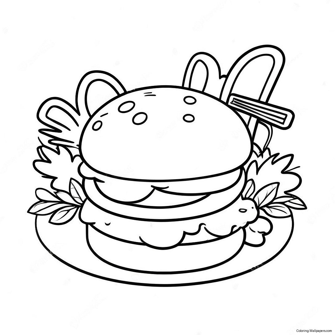 Chick-Fil-A Logo Coloring Page 43299