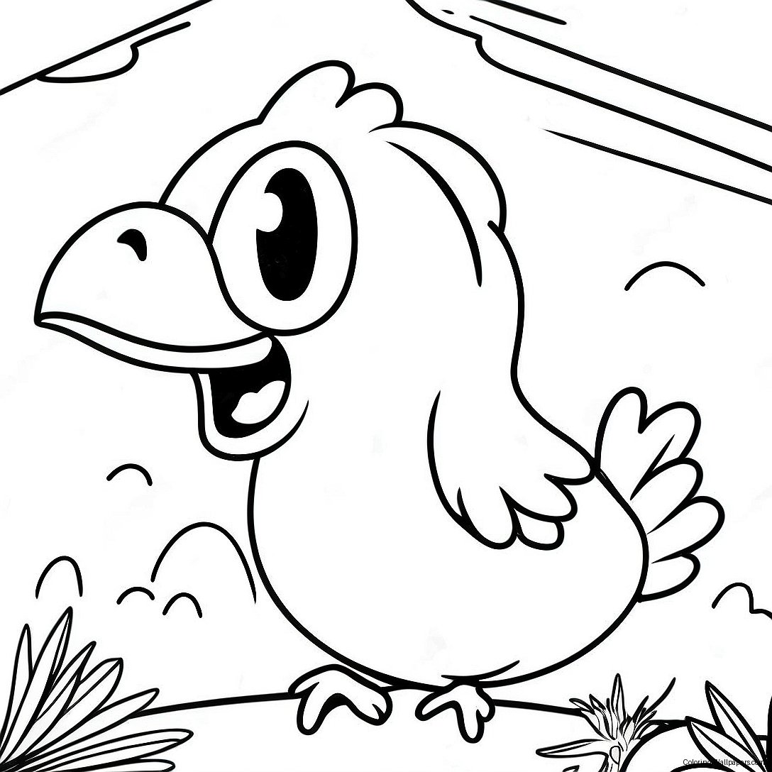 Chicka Chicka Boom Boom Coloring Page 15634