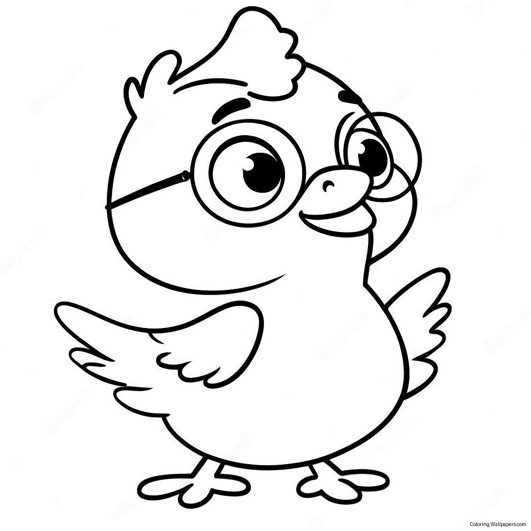 Chicken Little Coloring Page 12289