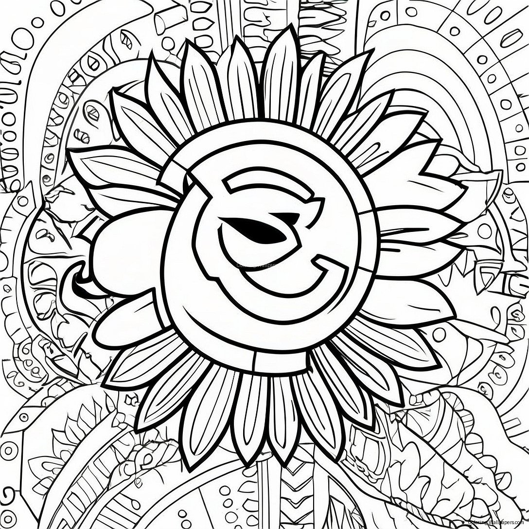 Chiefs Logo Coloring Page 36537