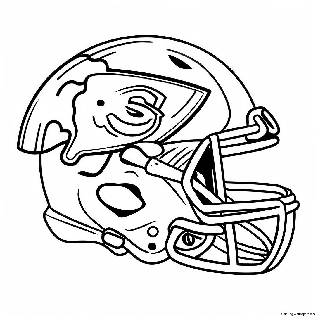 Chiefs Logo Coloring Page 36538