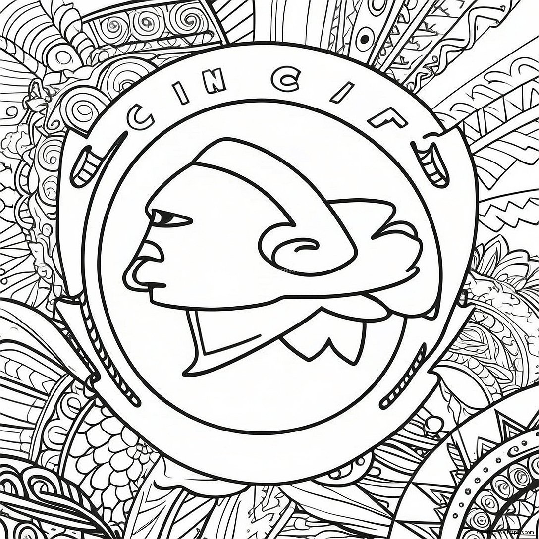 Chiefs Logo Coloring Page 36540