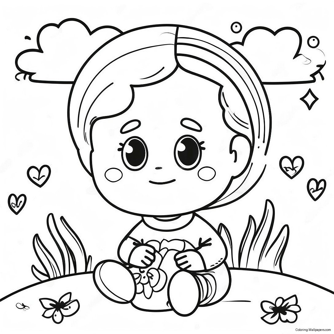 Children's Mental Health Awareness Coloring Page 12395