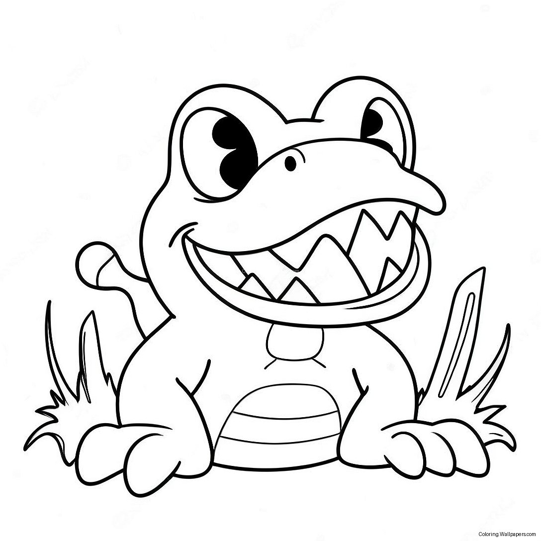 Chomper Coloring Page 50219