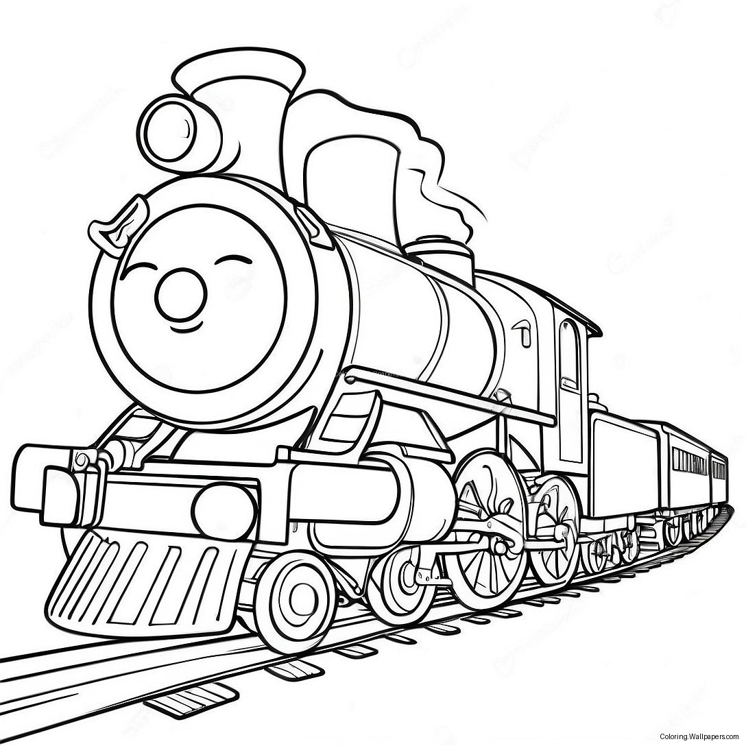 Choo Choo Charles Coloring Page 11562