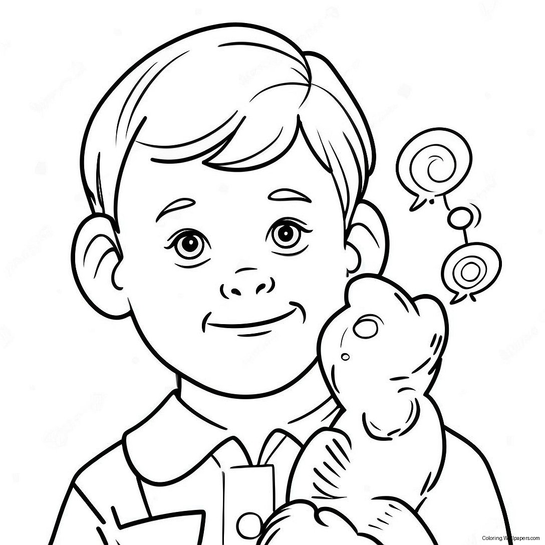 Christopher Robin Coloring Page 27185