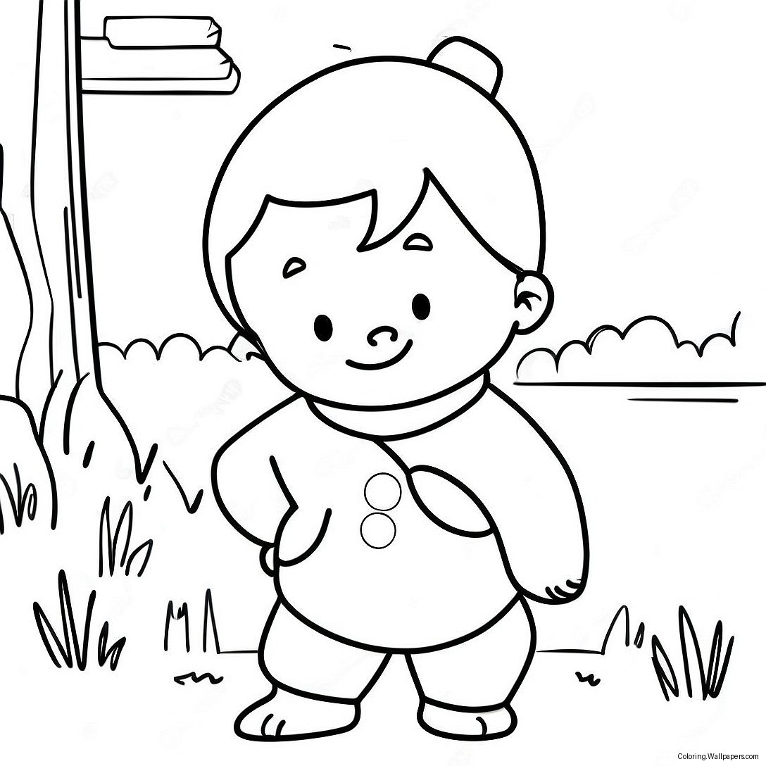 Christopher Robin Coloring Page 27186