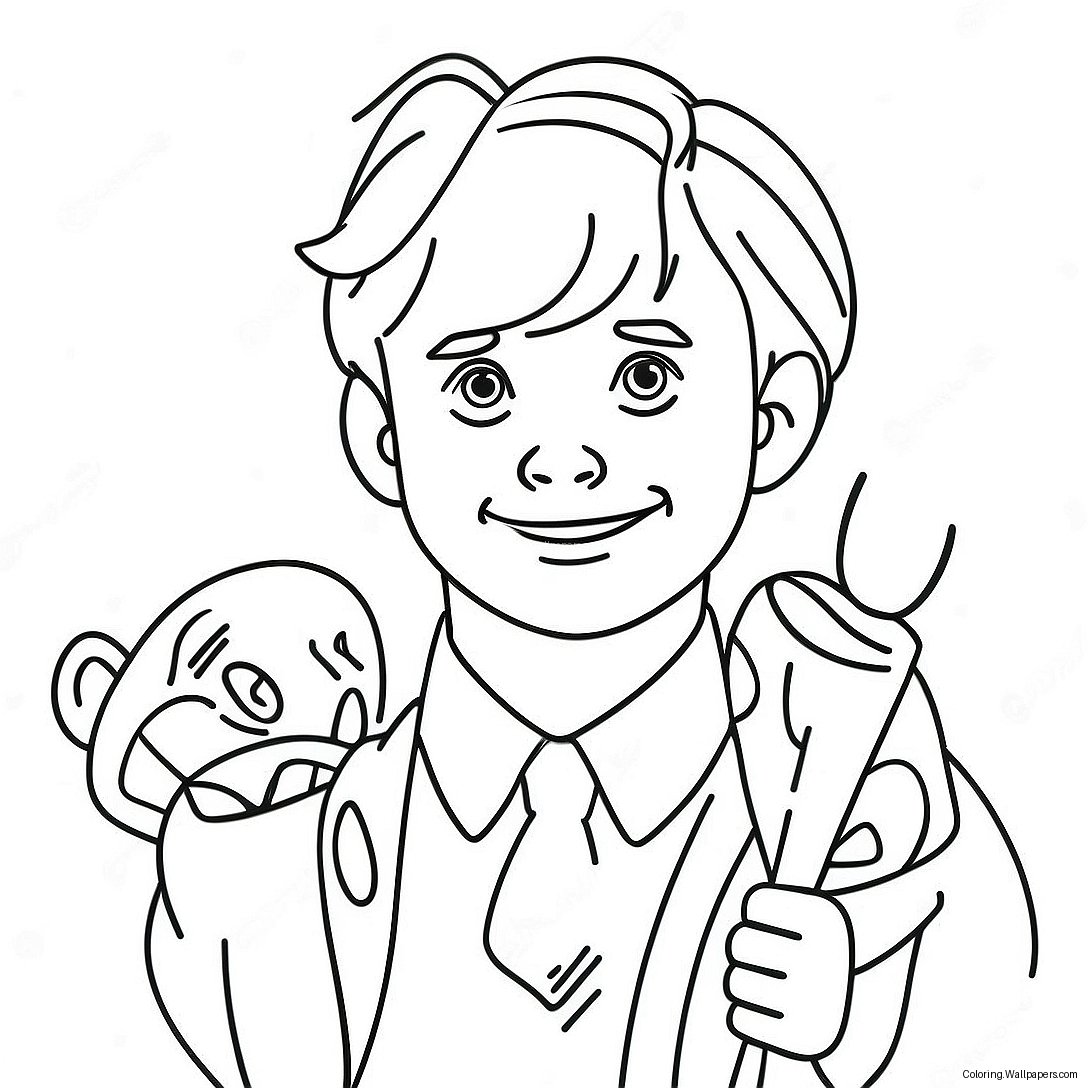 Christopher Robin Coloring Page 27188