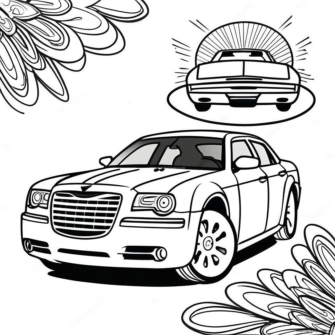 Chrysler 300 Sportlimousine Ausmalbild 48785