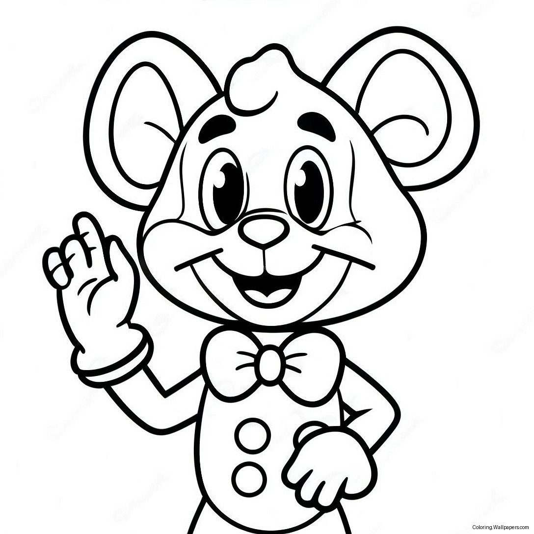 Chuck E Cheese Coloring Page 3063