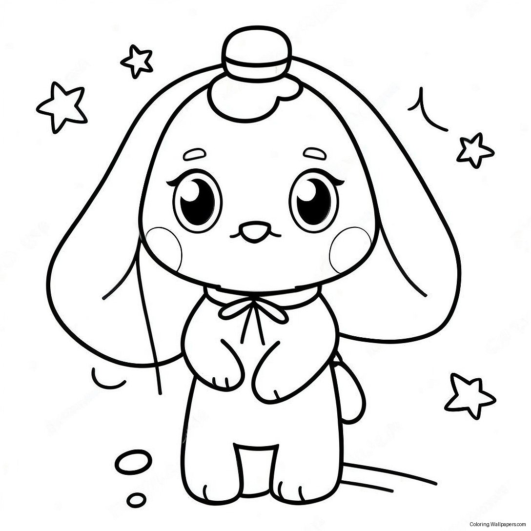 Pagini De Colorat Cu Cinnamoroll 41