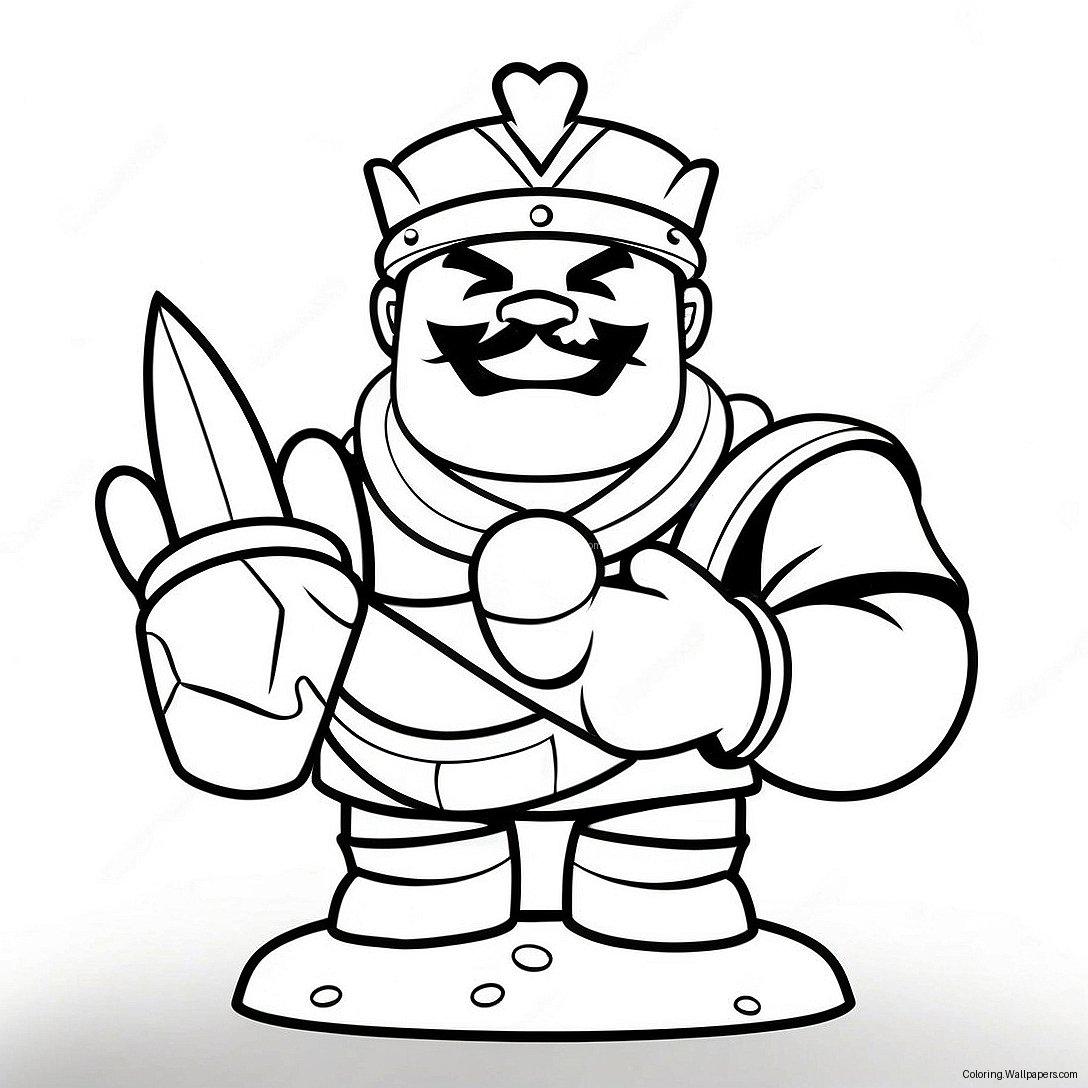 Página Para Colorear De Clash Royale 26987