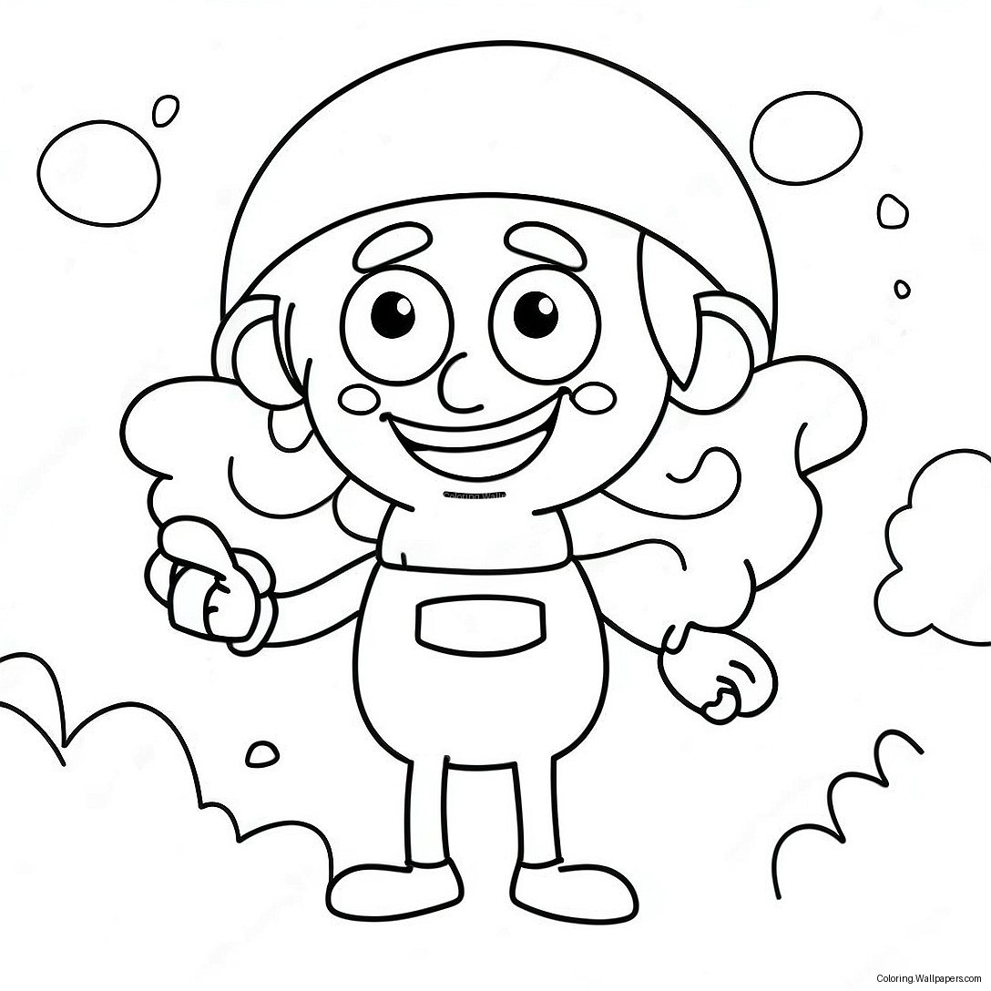 Cloudy With A Chance Of Meatballs Coloring Page 23777