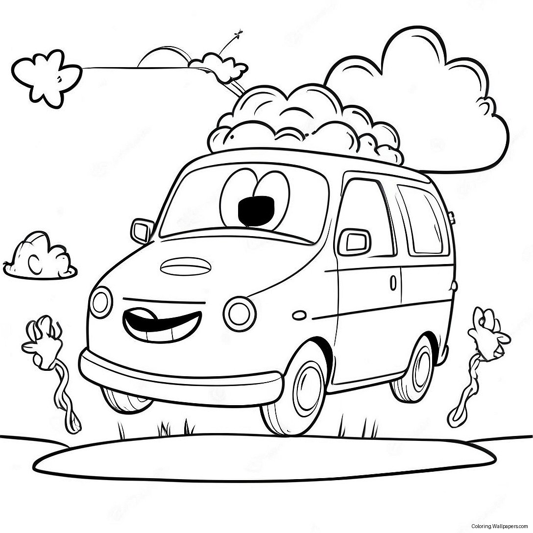 Cloudy With A Chance Of Meatballs Coloring Page 23779