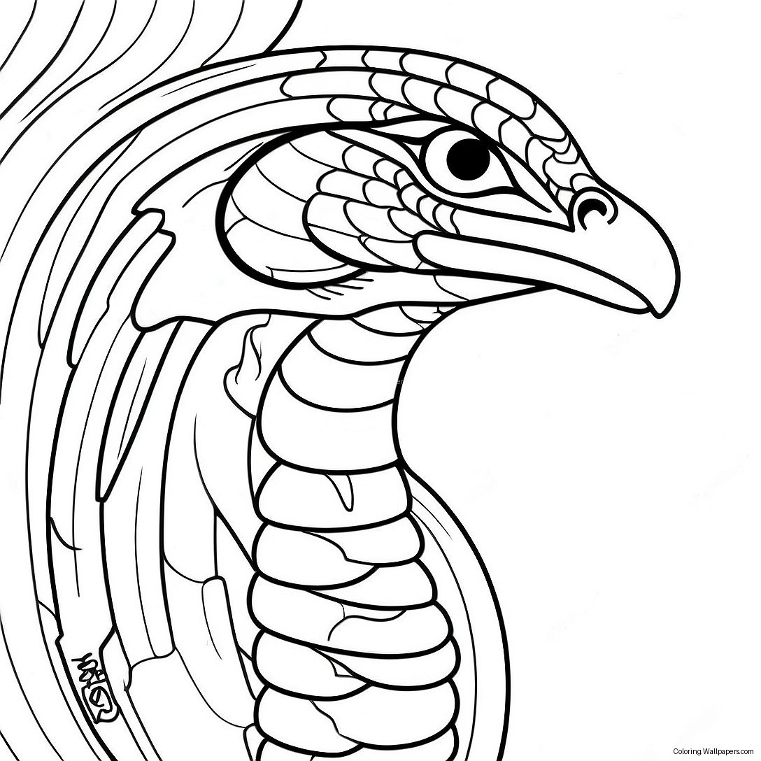 Página Para Colorear De Cobra Kai Hawk 30672