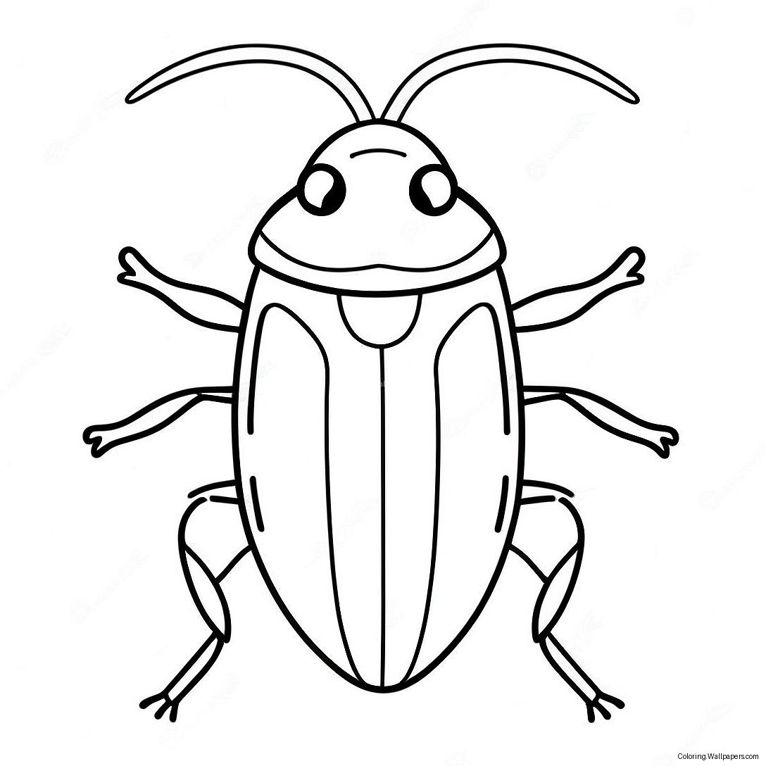 Cockroach Coloring Page 51130