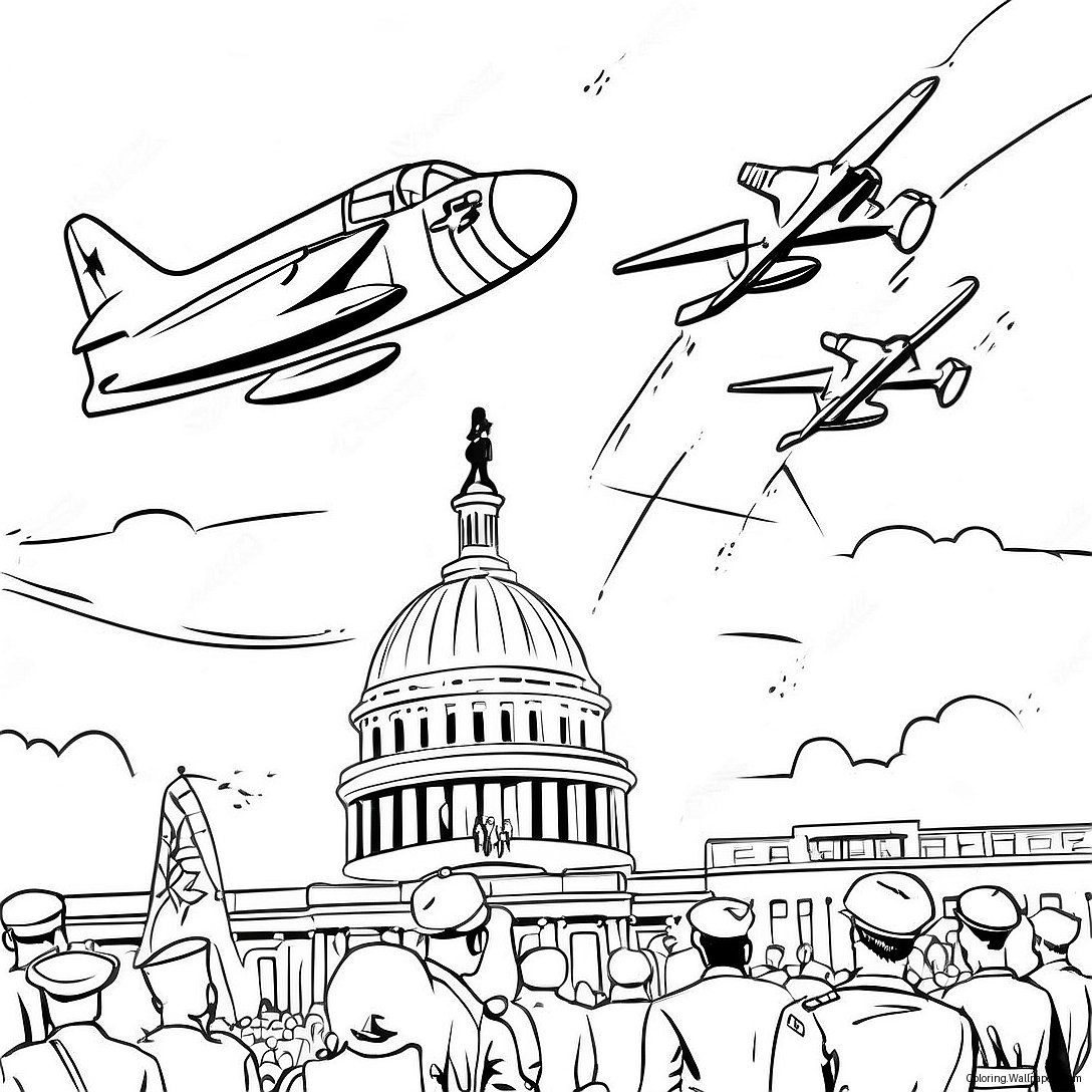 Cold War Historical Events Coloring Page 46389