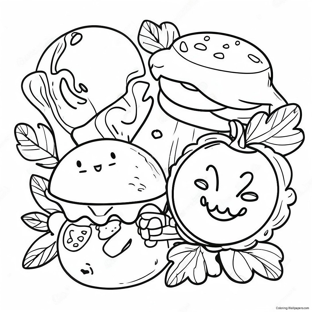 Collaborative Coloring Page For Kids 12471