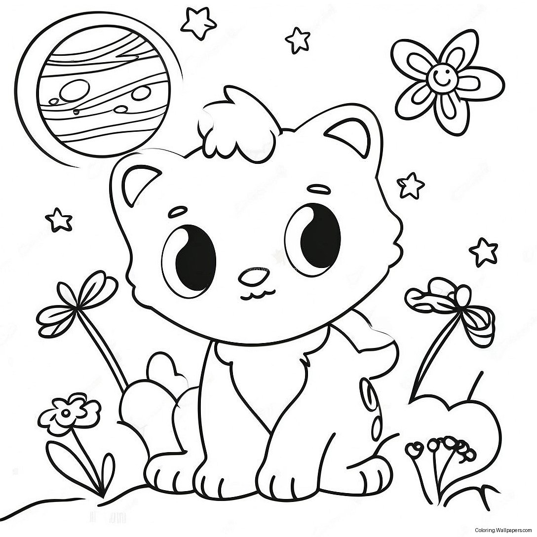 Collaborative Coloring Page For Kids 12472