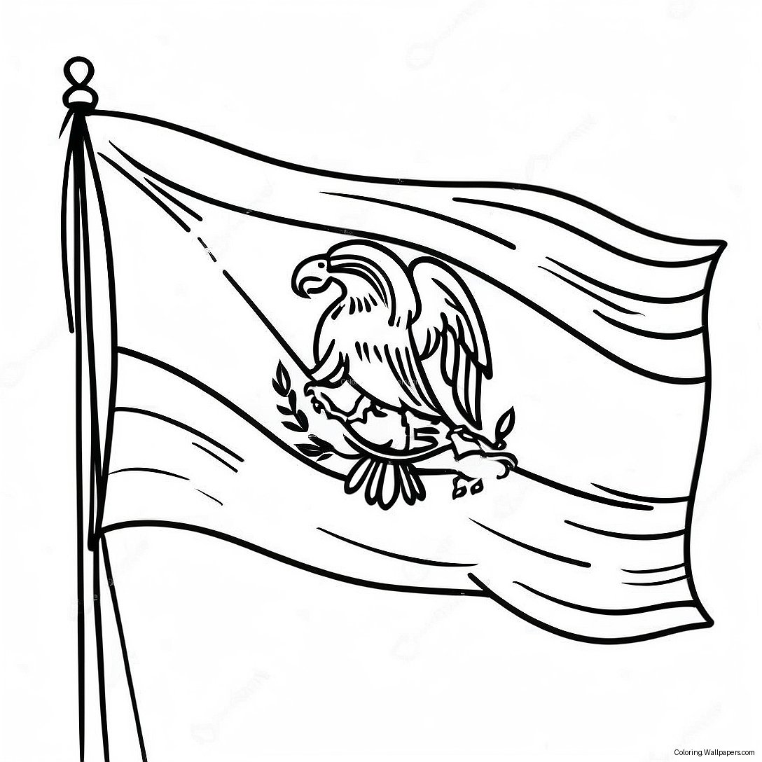 Colombia Flag Coloring Page 13873