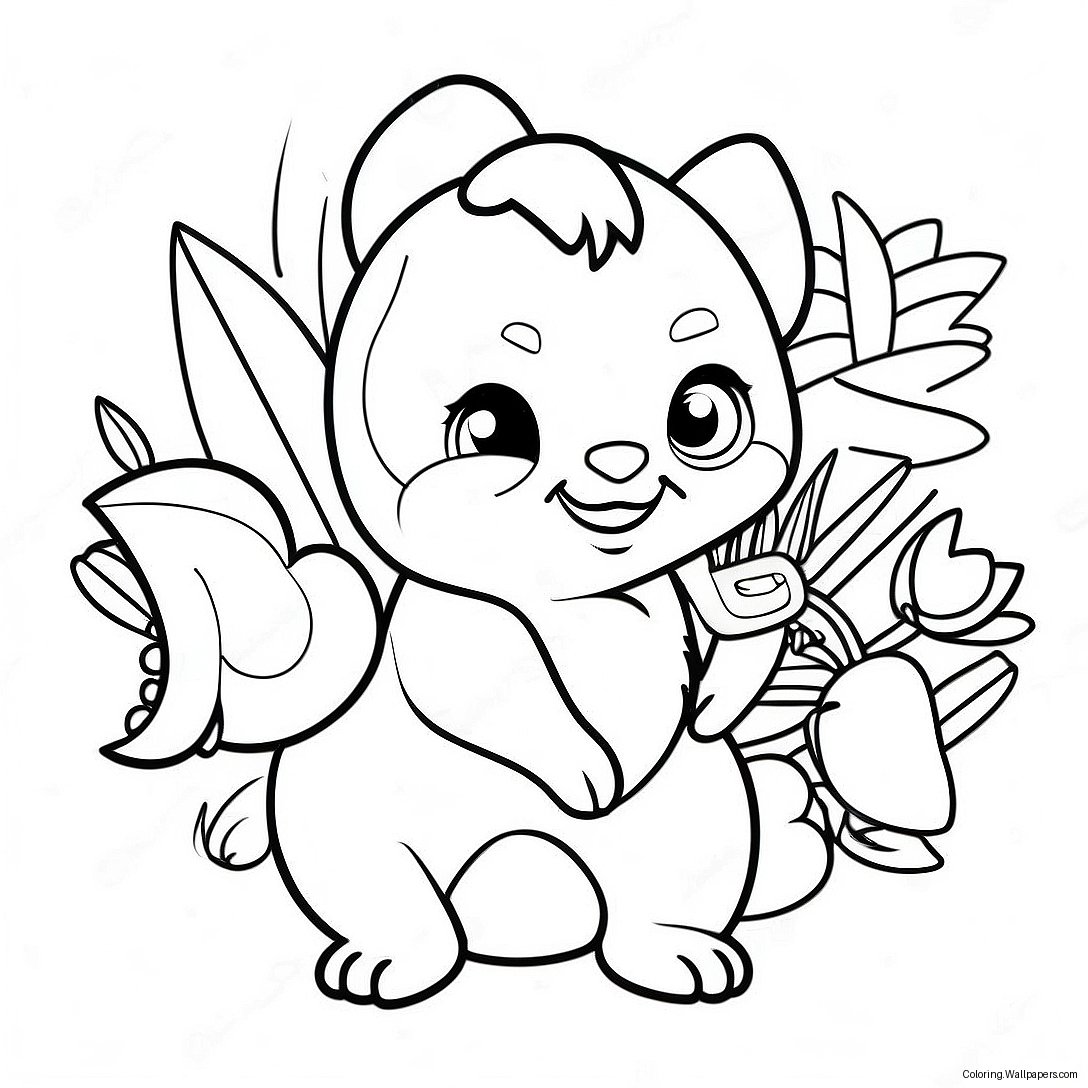 Colorful Banban Characters Coloring Page 8354