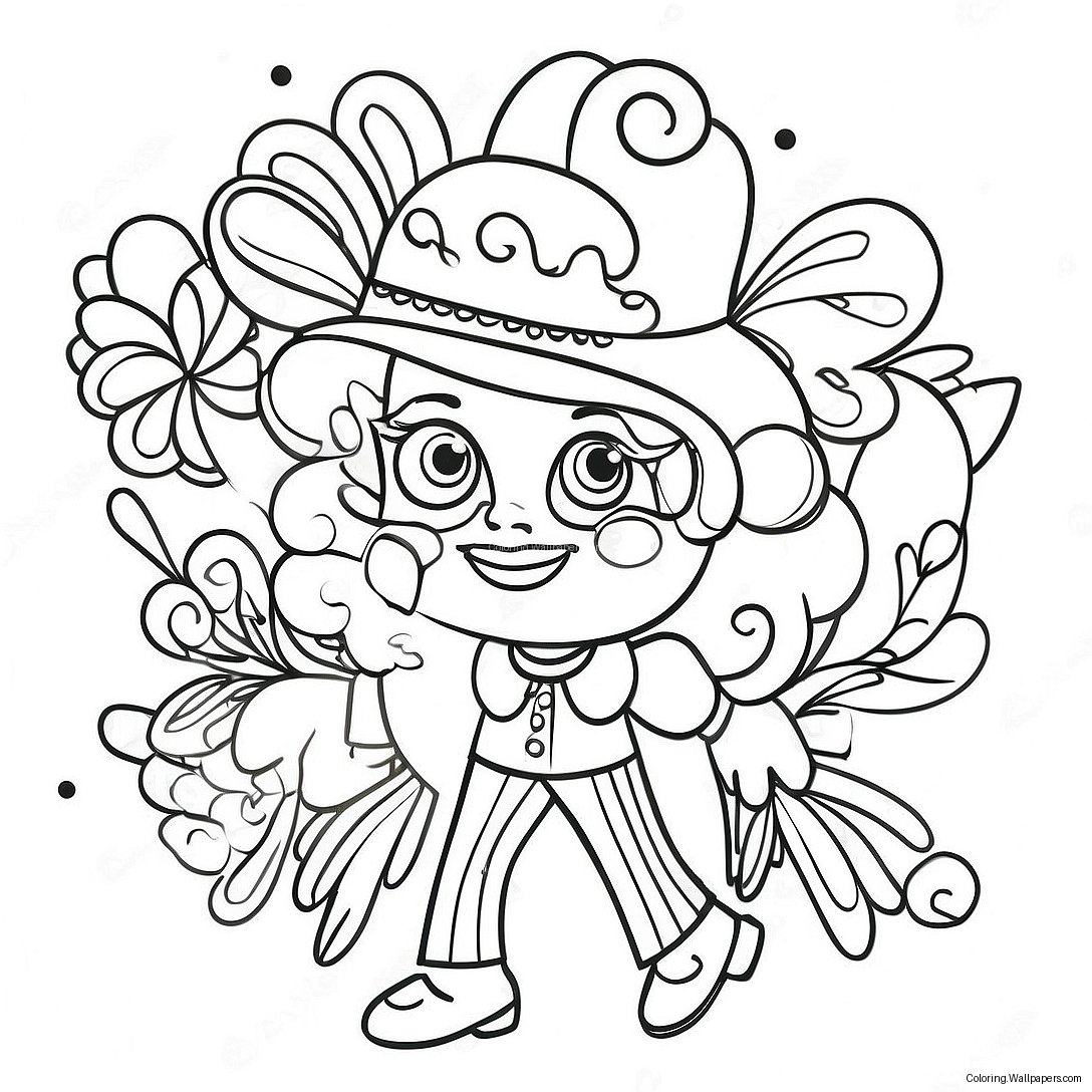 Colorful Carnival In Brazil Coloring Page 12036