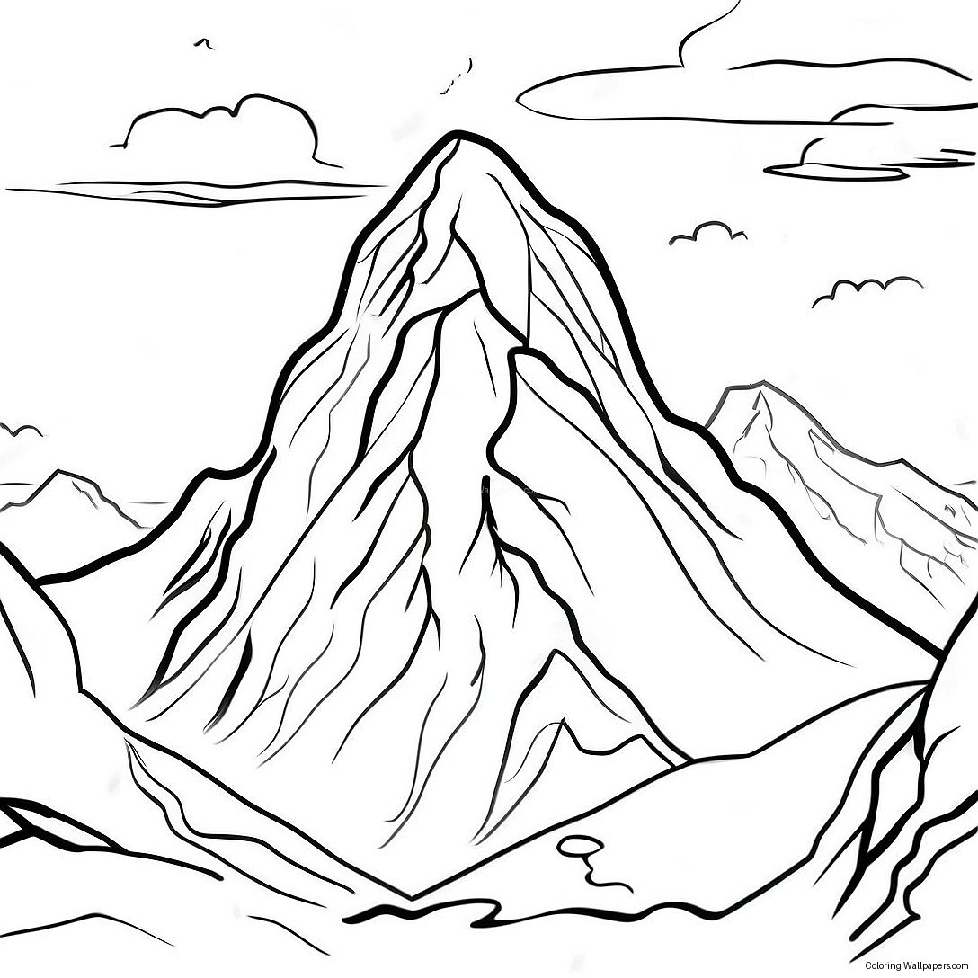 Colorful Everest Vbs Adventure Coloring Page 23890