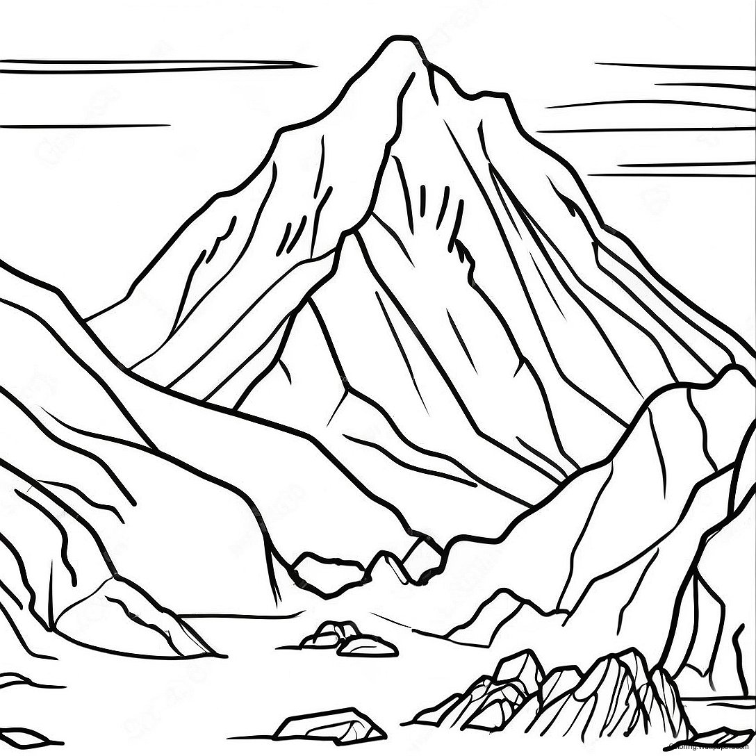 Colorful Everest Vbs Adventure Coloring Page 23892