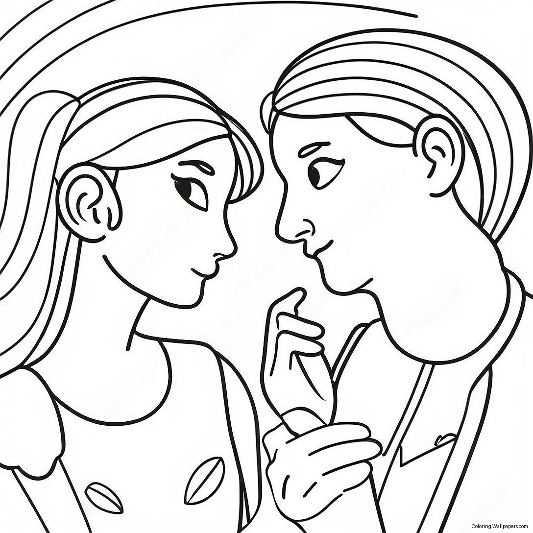 Colorful Fairness In Friendship Coloring Page 42685