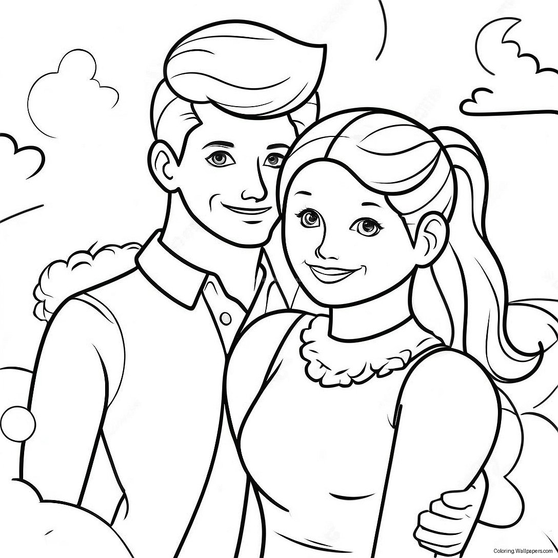 Colorful Fairness In Friendship Coloring Page 42688