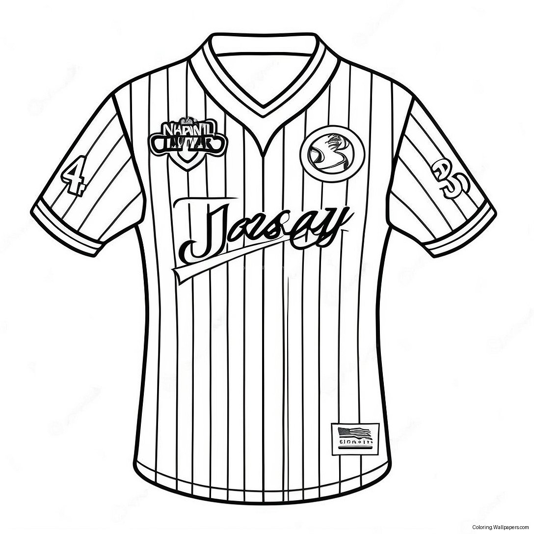 Farverig Jersey Design Malebog 18383