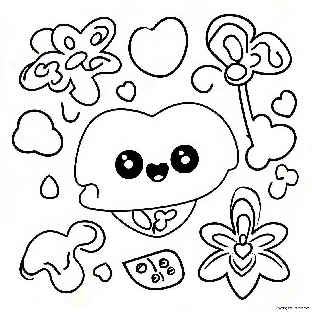 Colorful Lucky Charms Coloring Page 6298