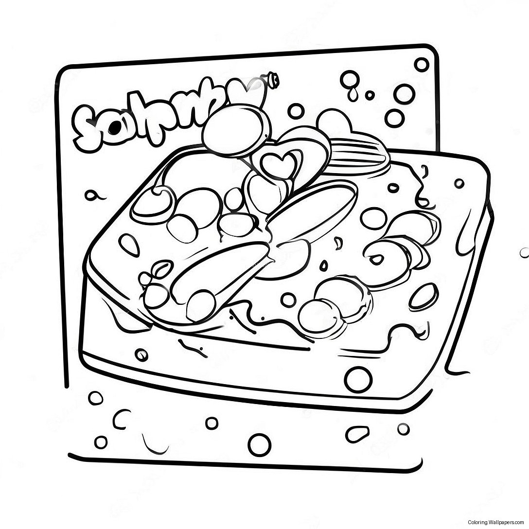 Colorful Nerds Candy Box Coloring Page 58938