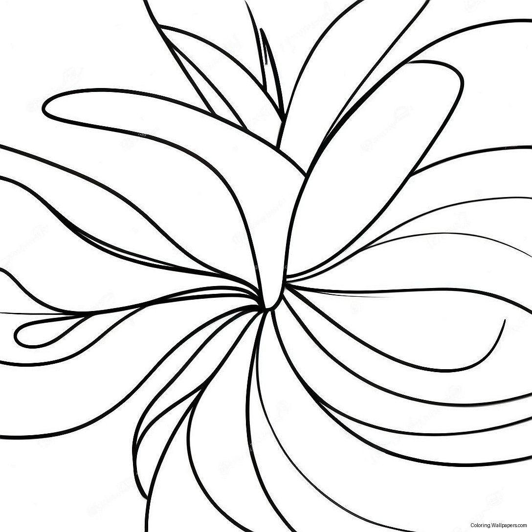 Colorful Satin Ribbons Coloring Page 22820