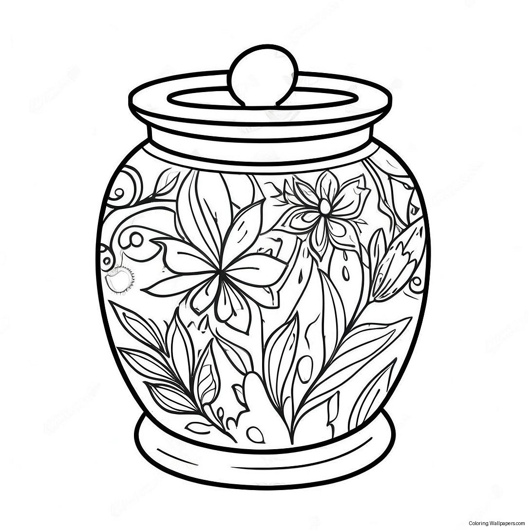 Colorful Scentsy Warmer Coloring Page 58275