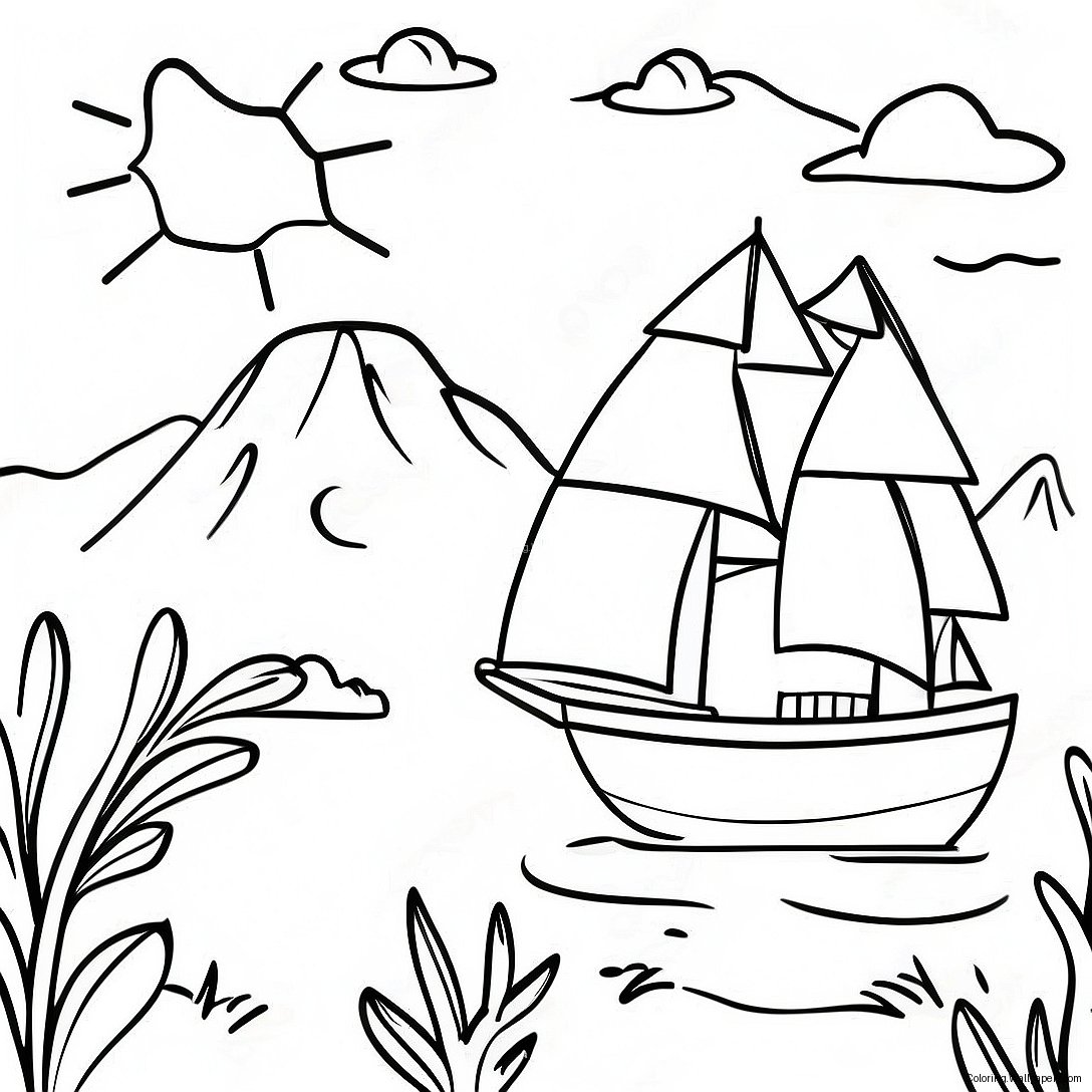 Colorful Yescoloring Adventure Coloring Page 56458