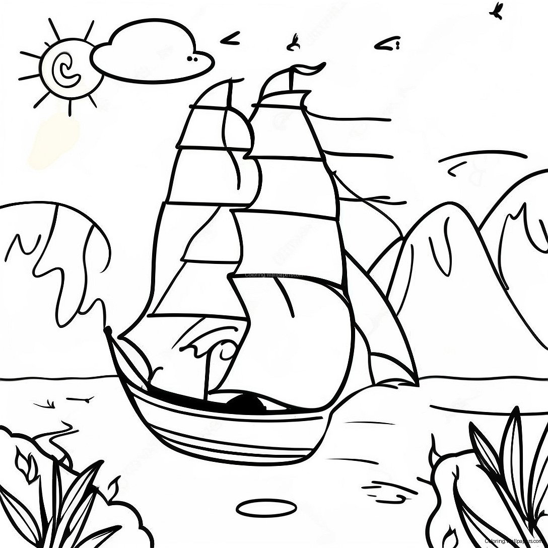 Colorful Yescoloring Adventure Coloring Page 56460