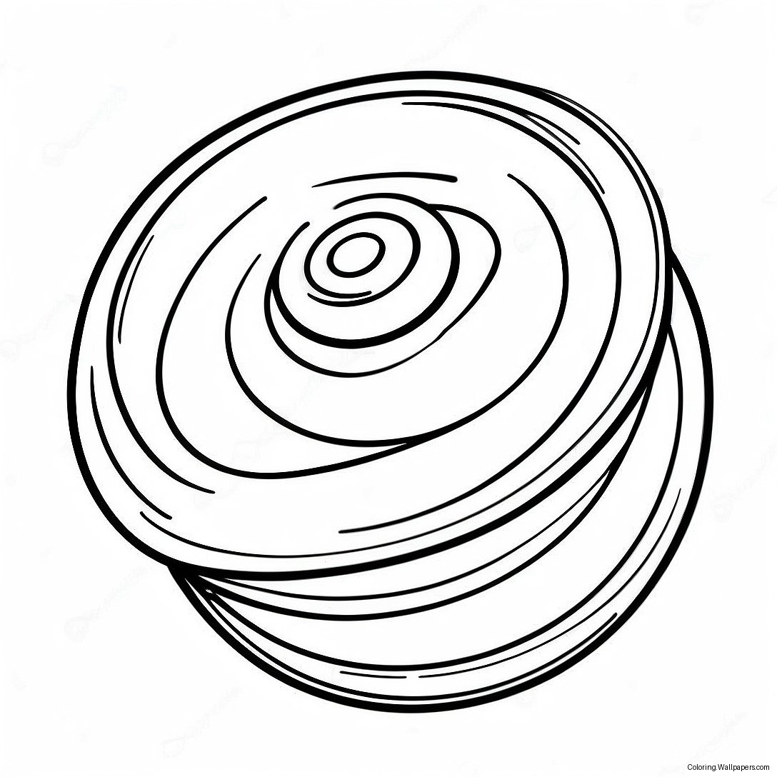 Colorful Yoyo In Motion Coloring Page 34849