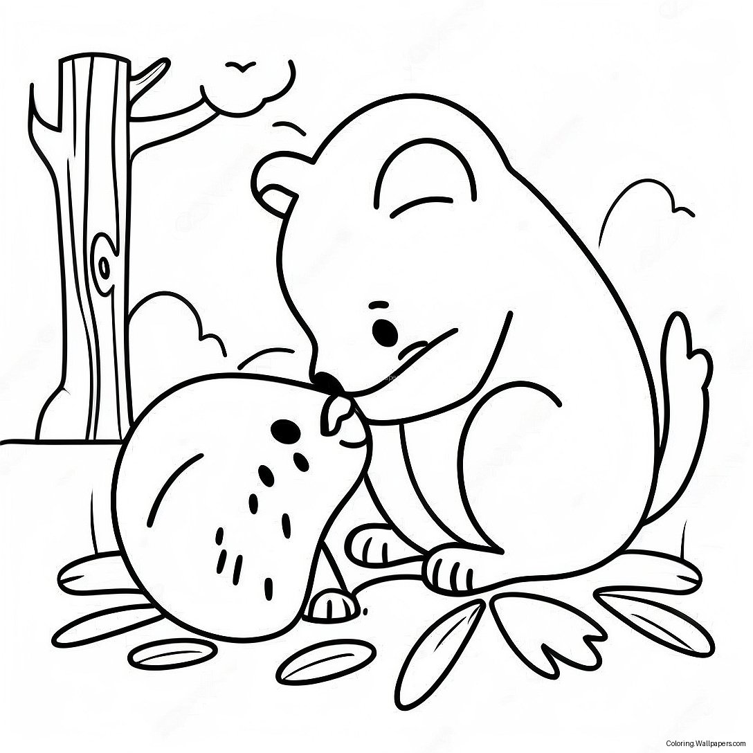 Comforting Animals Grief Coloring Page 48849