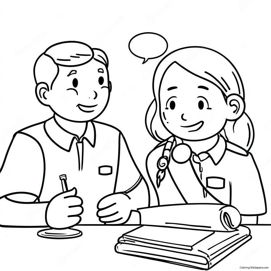 Communication Coloring Page 38125