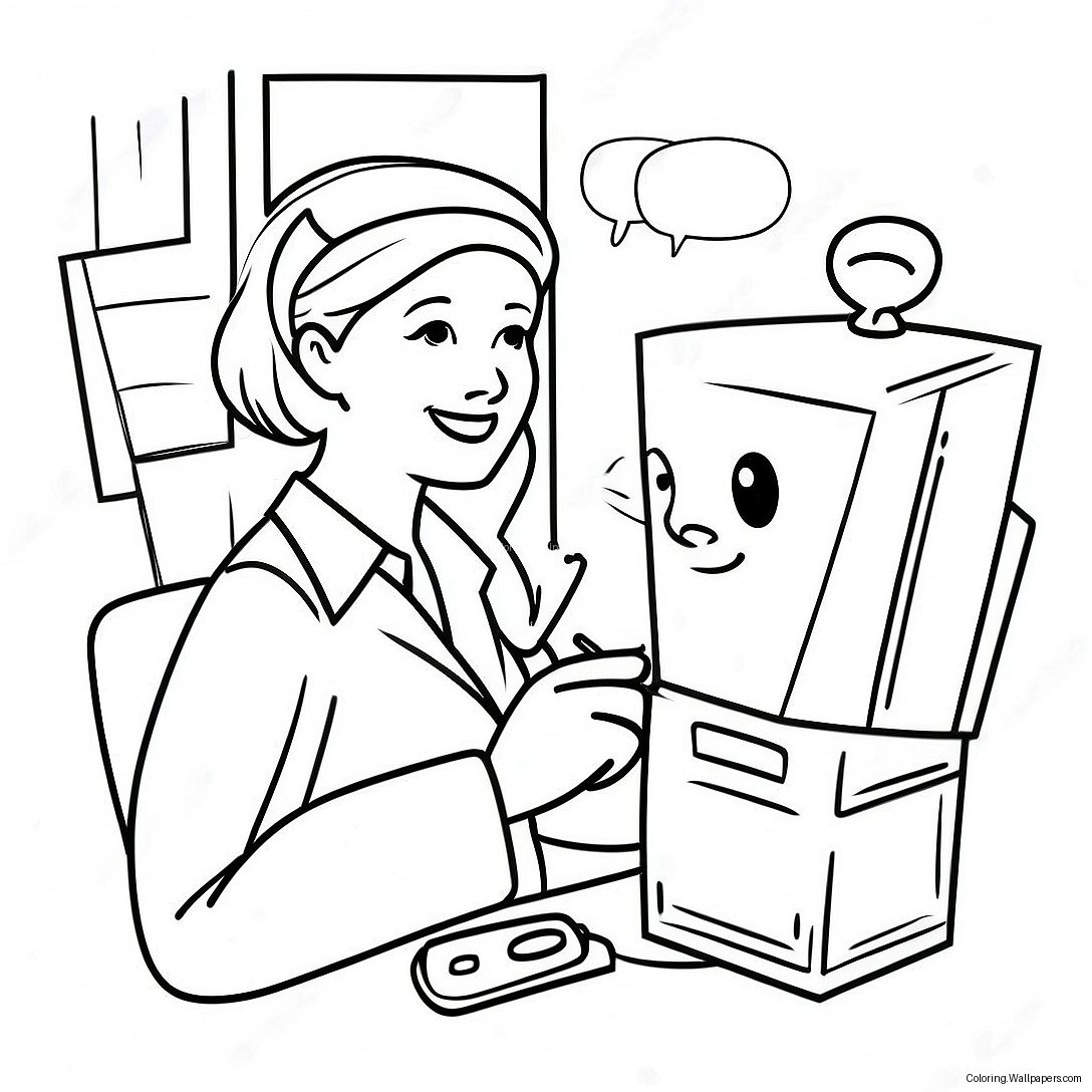 Communication Coloring Page 38127