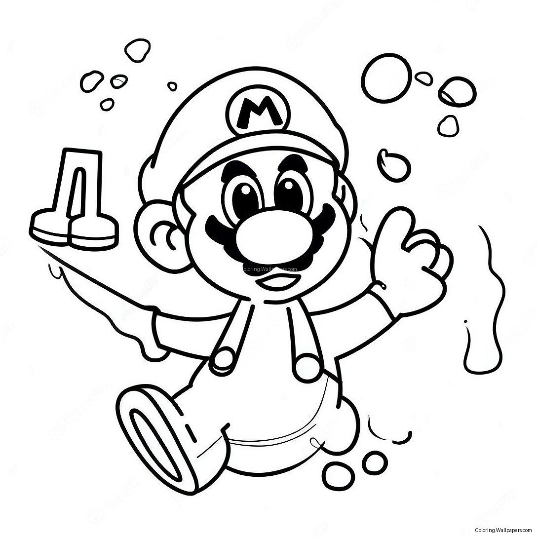 Cool Is Mario Eventyr Malebog 44737