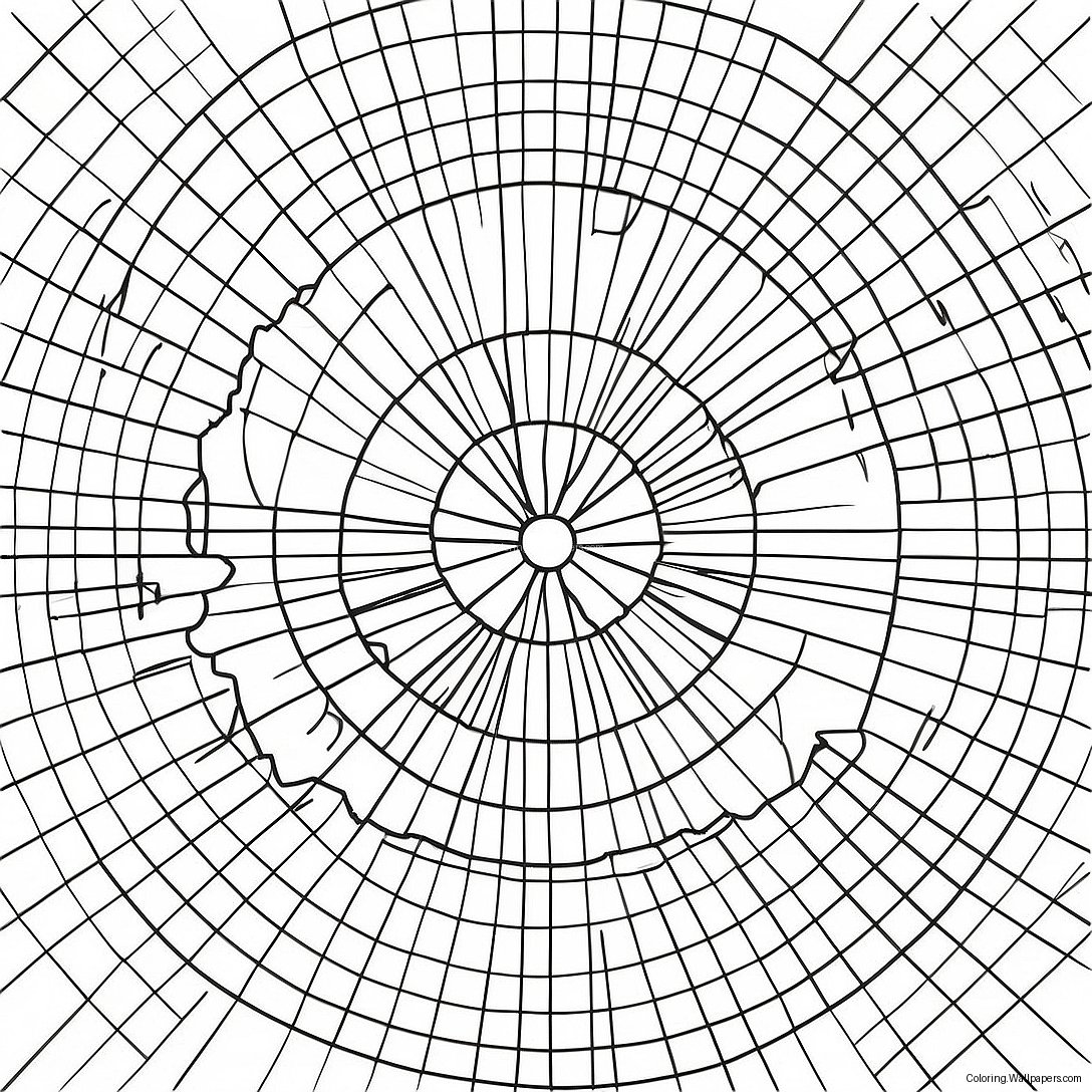 Coordinate Grid Coloring Page 41609