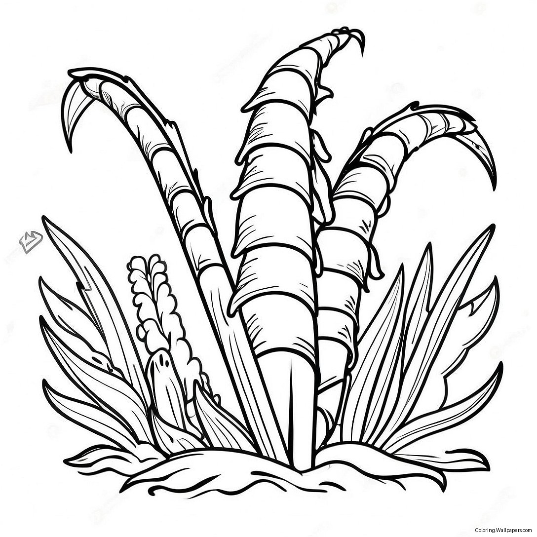 Cornstalk Coloring Page 27112