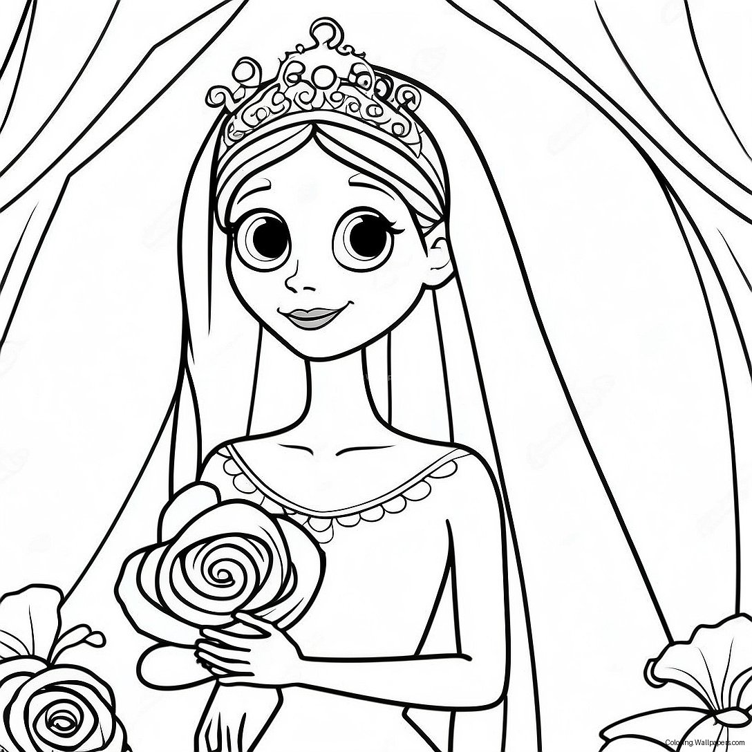 Corpse Bride Coloring Page 5464