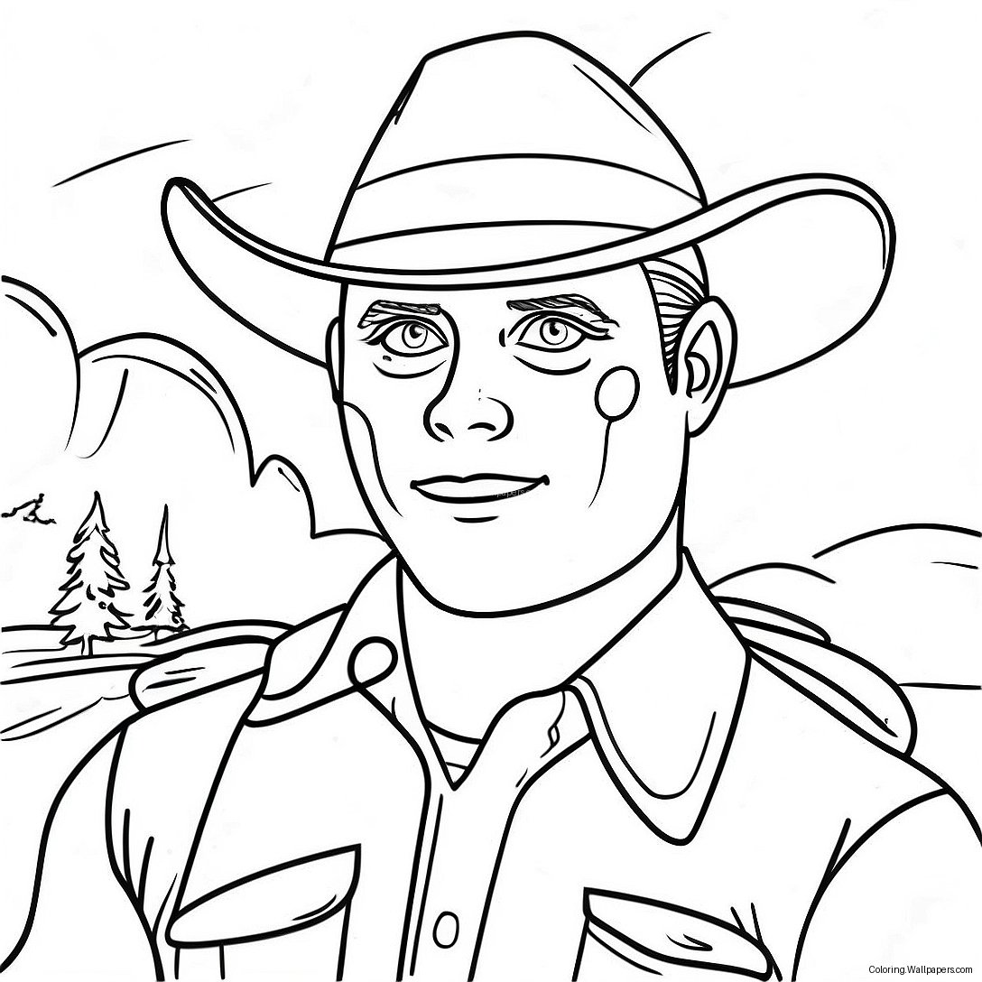 Cory Carson Coloring Page 23440