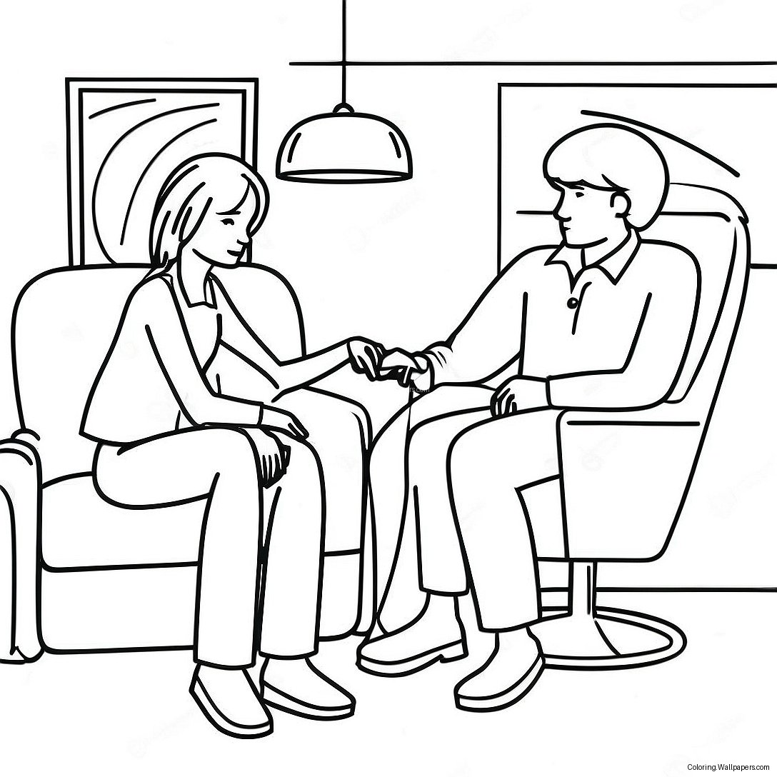 Counseling Coloring Page 33921