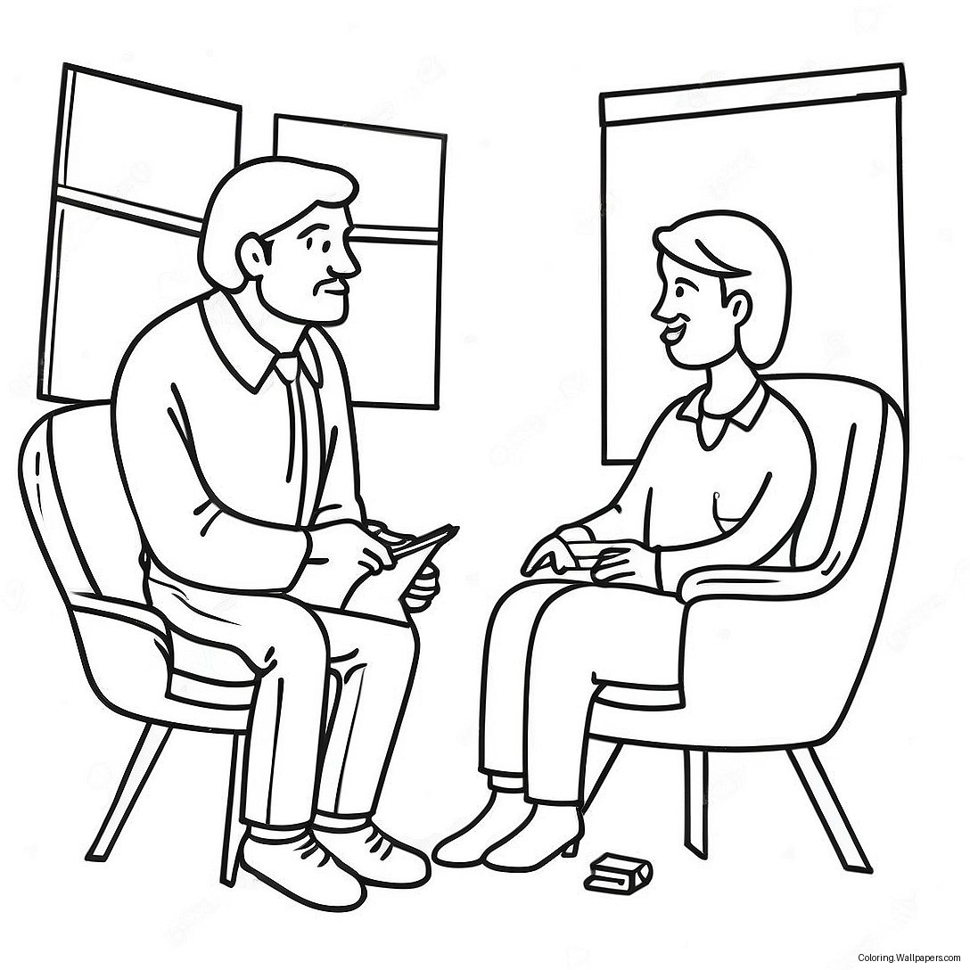 Counseling Coloring Page 33924