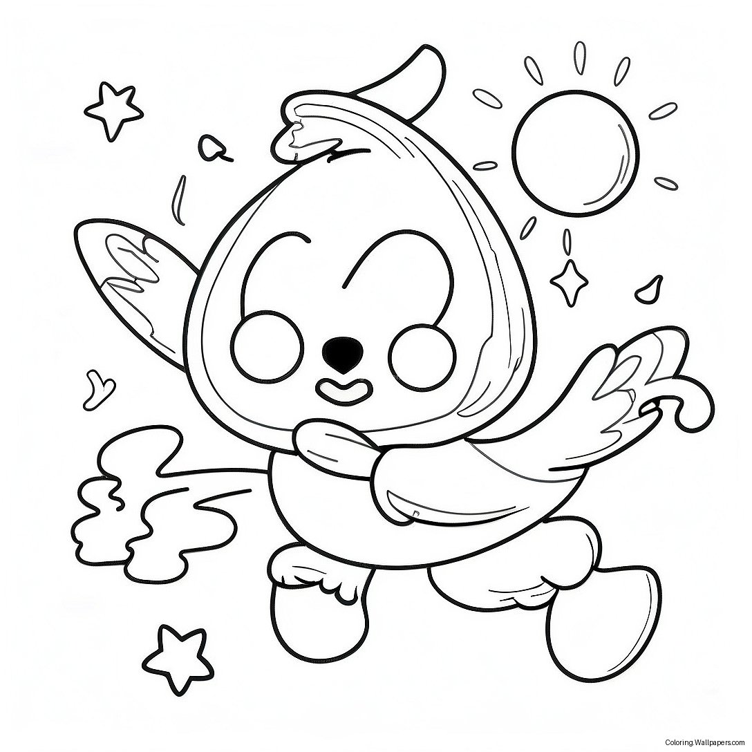 Countdown Coloring Page For Kids 53707